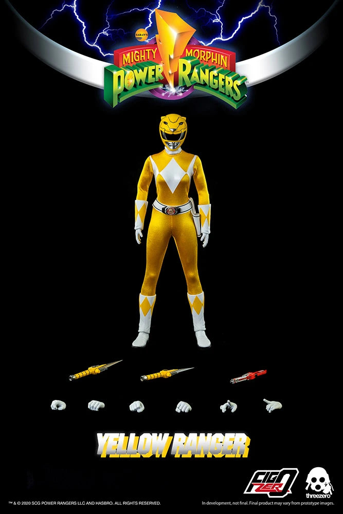 Mighty Morphin Power Rangers FigZero Yellow Ranger 1/6 Scale Figure