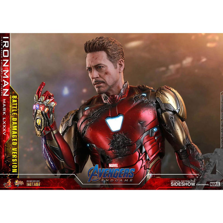 Hot Toys Avengers Endgame Iron Man Mark LXXXV (Battle Damaged Ver.) 1/6th Scale Figure