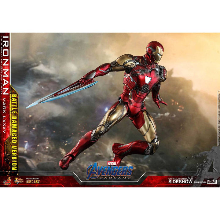 Hot Toys Avengers Endgame Iron Man Mark LXXXV (Battle Damaged Ver.) 1/6th Scale Figure