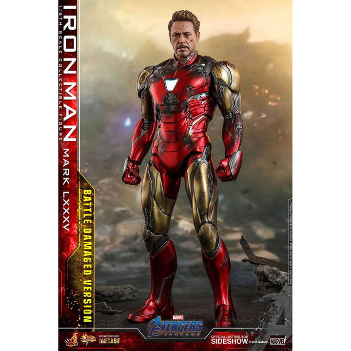 Hot Toys Avengers Endgame Iron Man Mark LXXXV (Battle Damaged Ver.) 1/6th Scale Figure