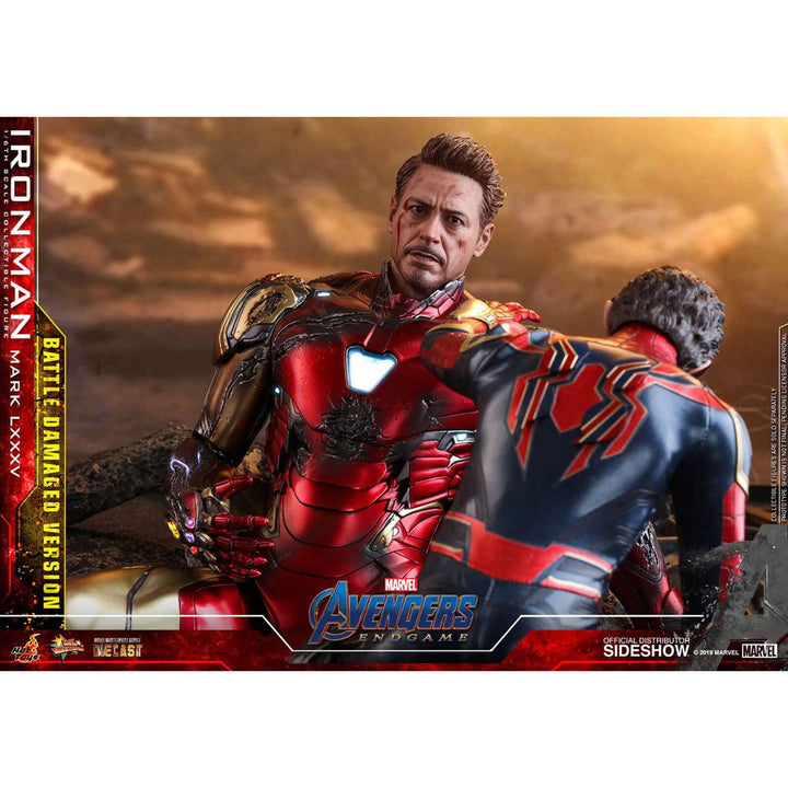 Hot Toys Avengers Endgame Iron Man Mark LXXXV (Battle Damaged Ver.) 1/6th Scale Figure