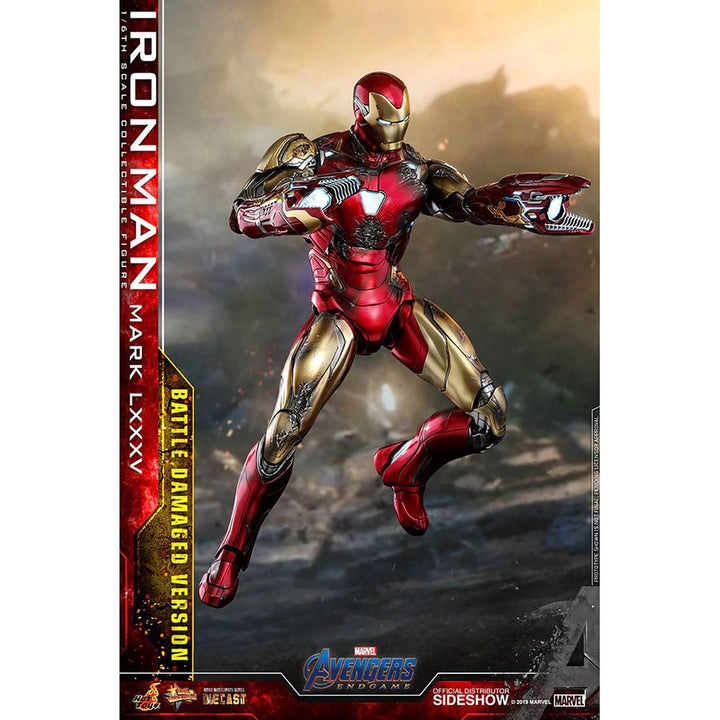 Hot Toys Avengers Endgame Iron Man Mark LXXXV (Battle Damaged Ver.) 1/6th Scale Figure