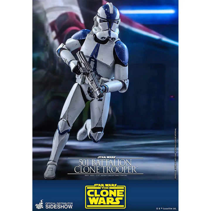 Hot Toys Star Wars The Clone Wars Action Figure 1/6 501st Battalion Clone Trooper, Infinity Collectables
