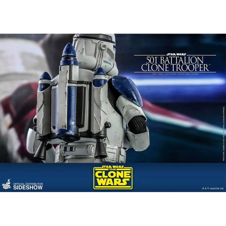 Hot Toys Star Wars The Clone Wars Action Figure 1/6 501st Battalion Clone Trooper, Infinity Collectables