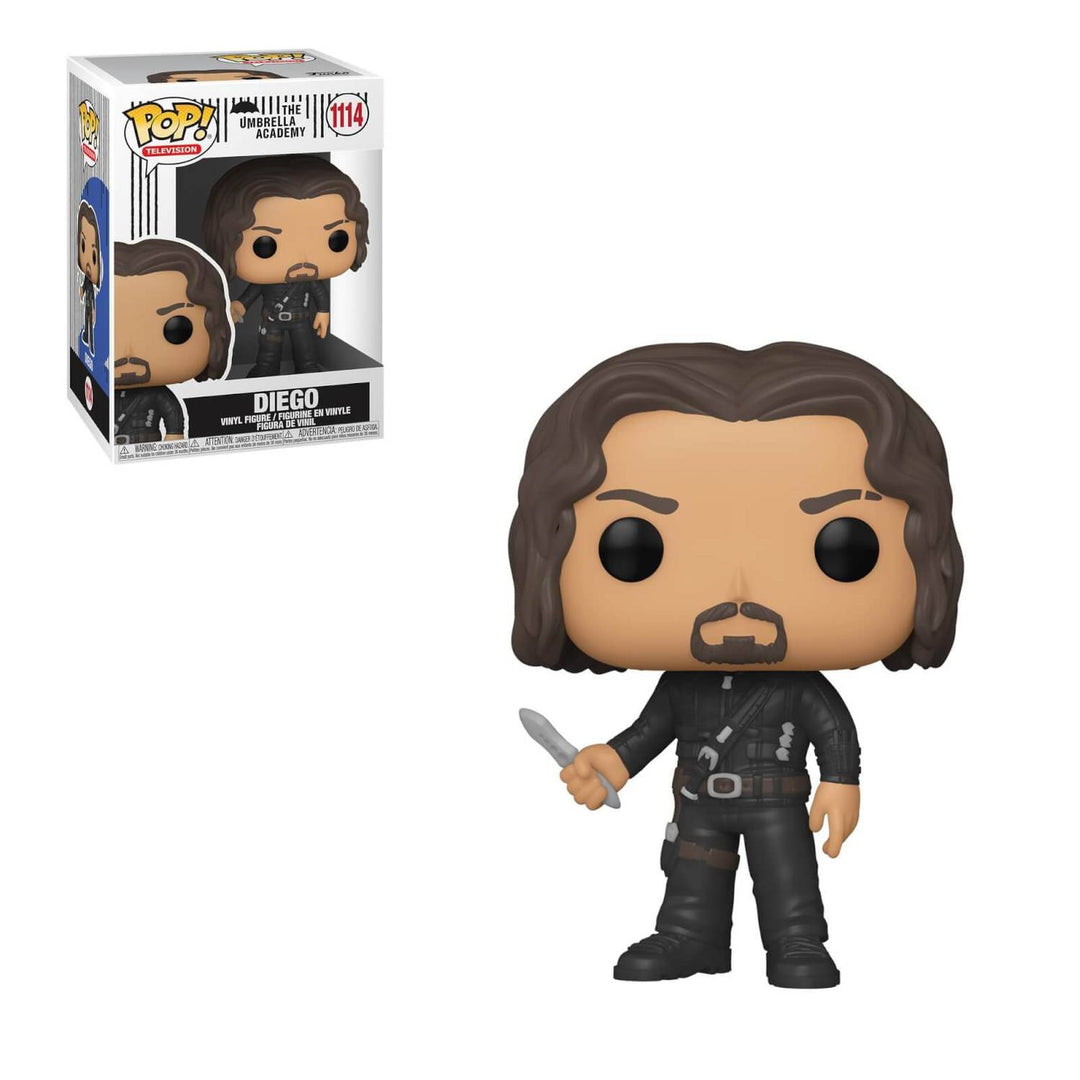 Diego The Umbrella Academy POP! Vinyl Figure, Infinity Collectables