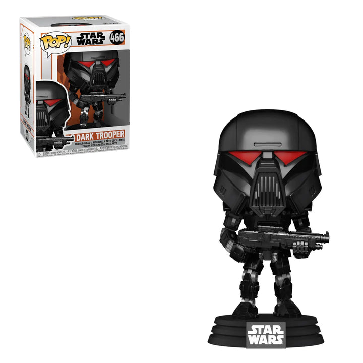 Star Wars The Mandalorian Dark Trooper Funko Pop! Vinyl Figure