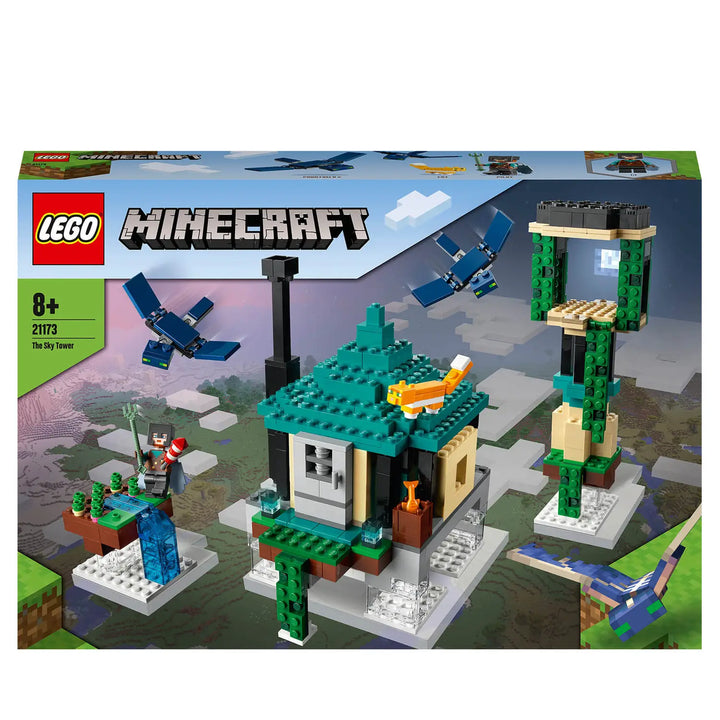 LEGO Minecraft 21173 The Sky Tower Building Set, Infinity Collectables