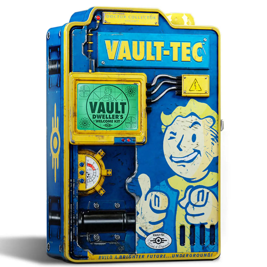 Doctor Collector Fallout Vault Dweller's Welcome Kit with Vault-Tec Slide Projector, Infinity Collectables