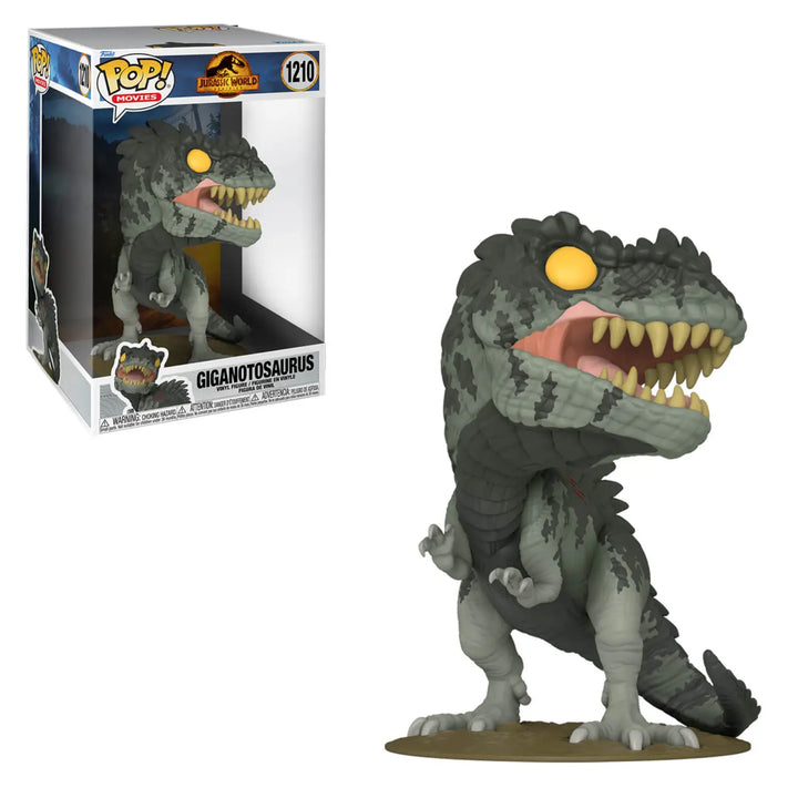 Jurassic World Dominion Giganotosaurus 10-Inch Funko Pop! Vinyl Figure, Infinity Collectables