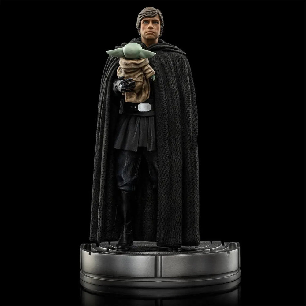 Iron Studios Star Wars The Mandalorian Luke Skywalker and Grogu 1/10 Art Scale Statue, Infinity Collectables , Uncategorized