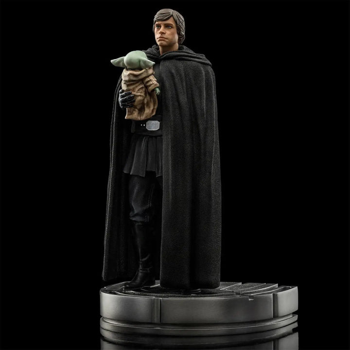 Iron Studios Star Wars The Mandalorian Luke Skywalker and Grogu 1/10 Art Scale Statue, Infinity Collectables , Uncategorized
