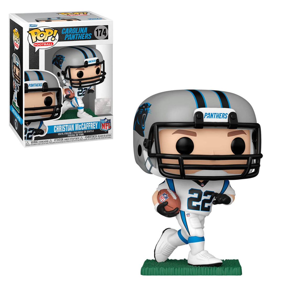 Christian McCaffrey Carolina Panthers NFL Funko Pop! Vinyl Figure