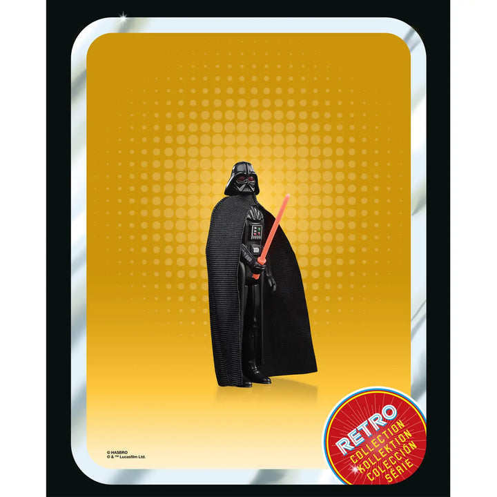 Hasbro Star Wars Retro Collection Darth Vader (The Dark Times) Action Figure, Infinity Collectables