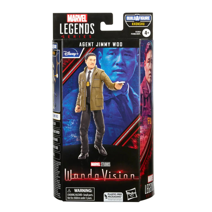 Hasbro Marvel Legends Series Agent Jimmy Woo 6" Action Figure (Khonshu BAF)