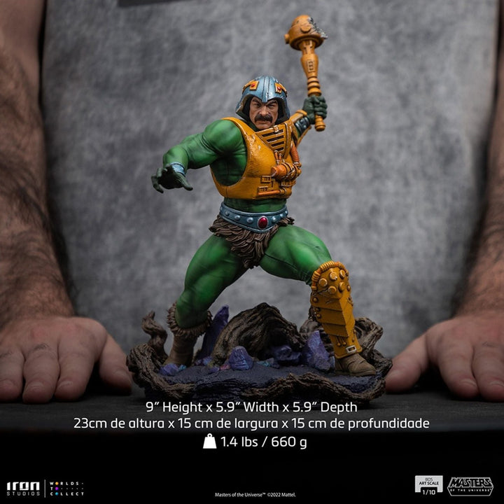 Iron Studios 1/10 Art Scale Statue Masters of the Universe Man-at-Arms