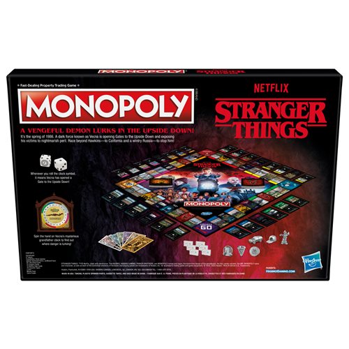 Official Netflix Stranger Things Edition Monopoly