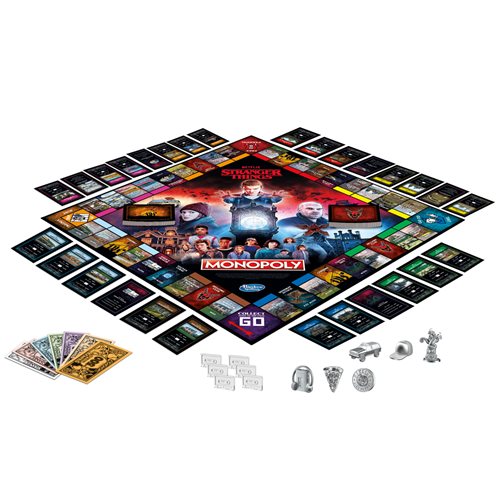 Official Netflix Stranger Things Season 4 Edition Monopoly, Infinity Collectables