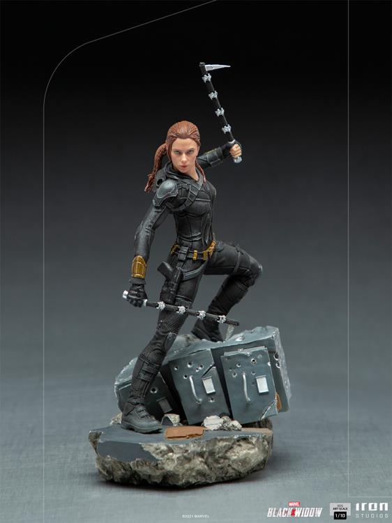 Iron Studios Black Widow Battle 1/10 Art Scale Limited Edition Natasha Romanoff Statue