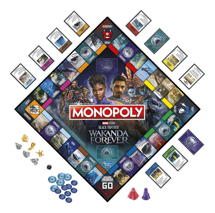 Black Panther Wakanda Forever Monopoly
