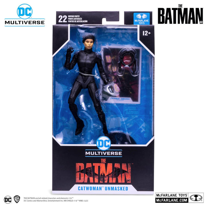 McFarlane DC Comics The Batman Movie Catwoman Unmasked 7-Inch Scale Action Figur, Infinity Collectables