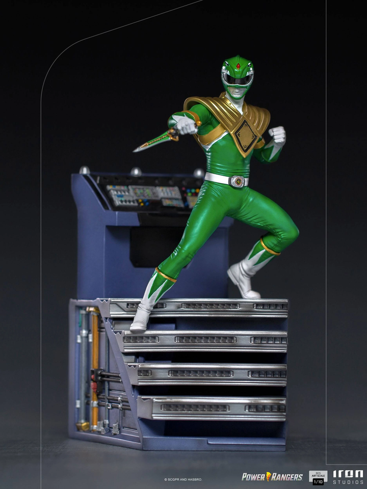 Iron Studios Power Rangers BDS Art Scale Statue 1-10 Green Ranger, Infinity Collectables