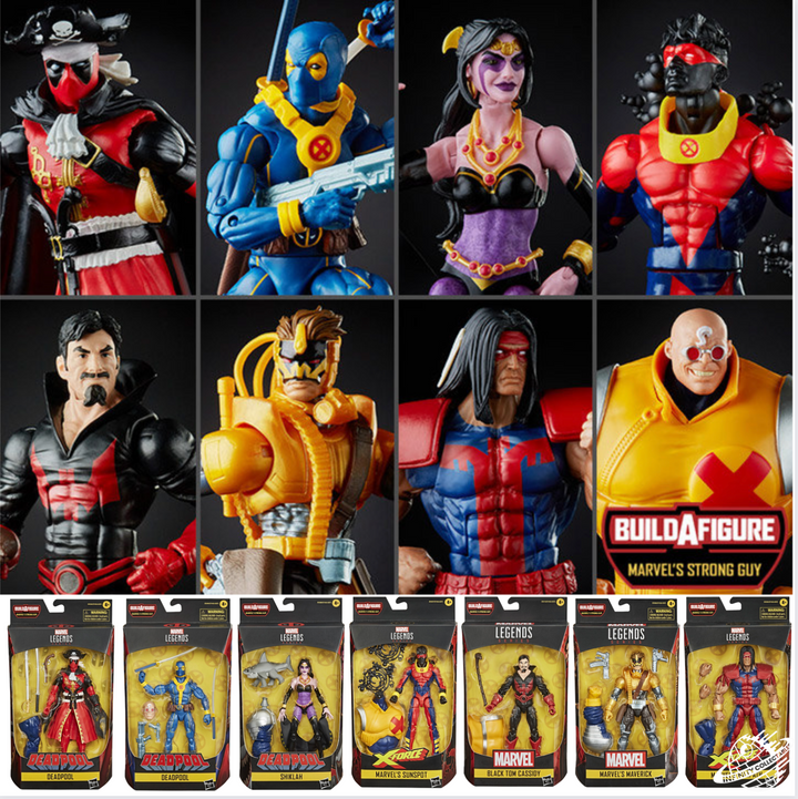 Marvel Legends Series Deadpool BAF Complete Bundle (8), Infinity Collectables