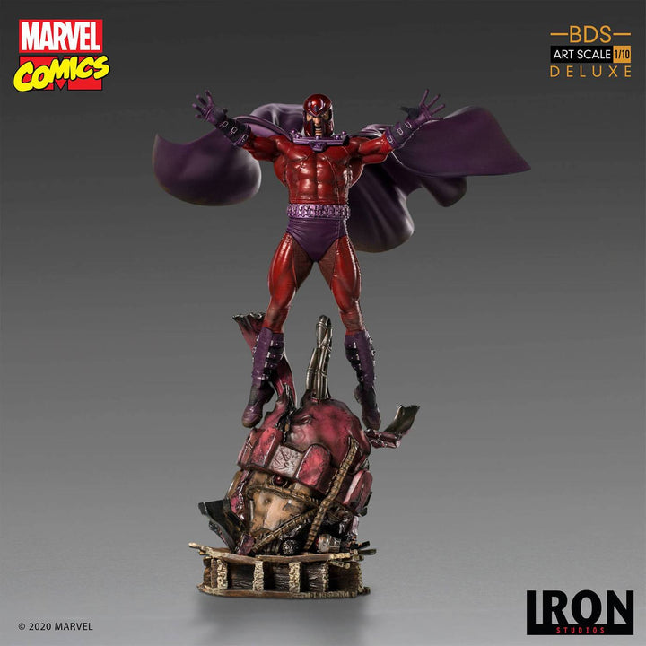 Iron Studios Marvel Comics BDS Art Scale Statue 1-10 Magneto 31 cm, Infinity Collectables