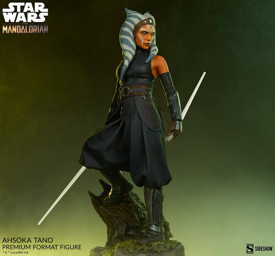 Sideshow Star Wars The Mandalorian Premium Format Figure Ahsoka Tano - Infinity Collectables