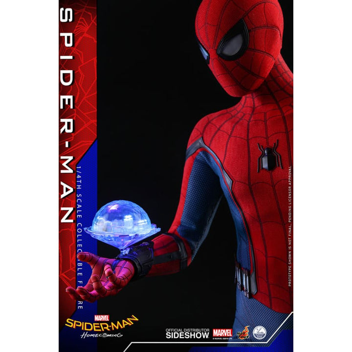 Hot Toys Spider-Man Homecoming 1/4 Scale Figure Spider-Man - Infinity Collectables