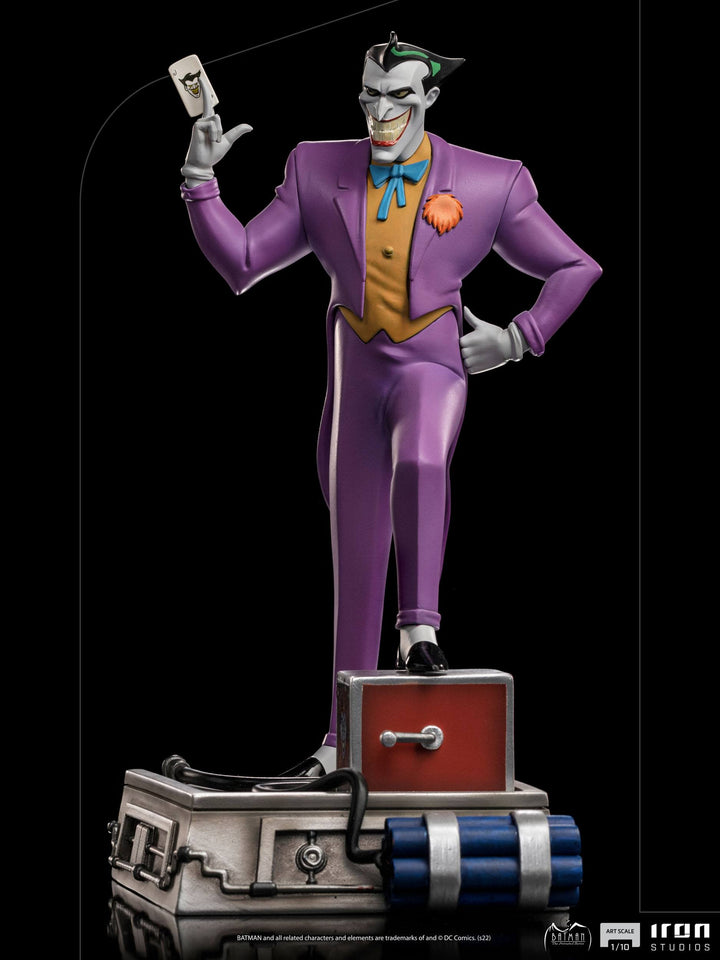 Iron Studios DC Batman The Animated Series Art Scale Statue 1-10 Joker, Infinity Collectables