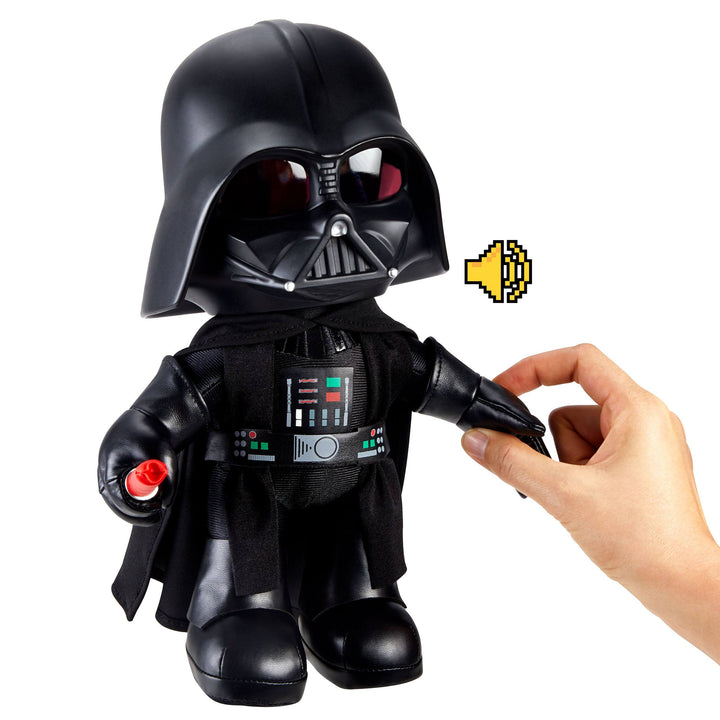 Star Wars Obi-Wan Kenobi Series Darth Vader Lights & Sounds Plush Figure - Infinity Collectables