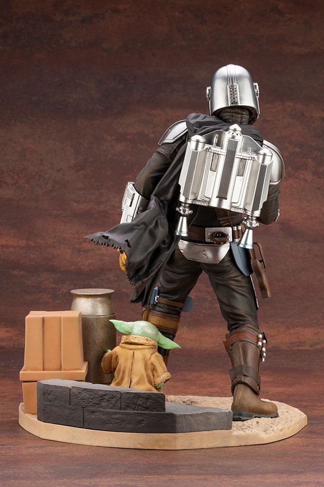 Star Wars The Mandalorian ARTFX Statue 1-7 Mandalorian & The Child 26 cm, Infinity Collectables , Uncategorized
