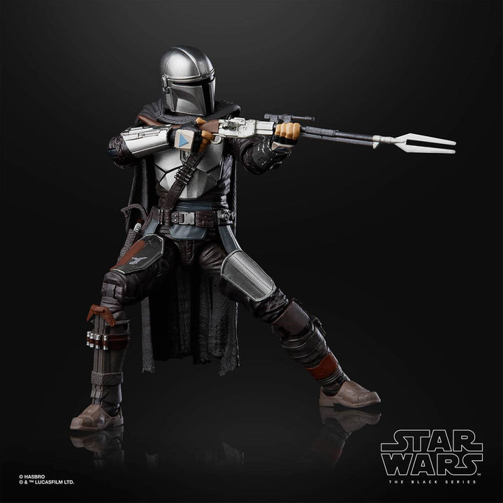 Star Wars The Black Series The Mandalorian (Beskar Armor) 6" Action Figure, Infinity Collectables