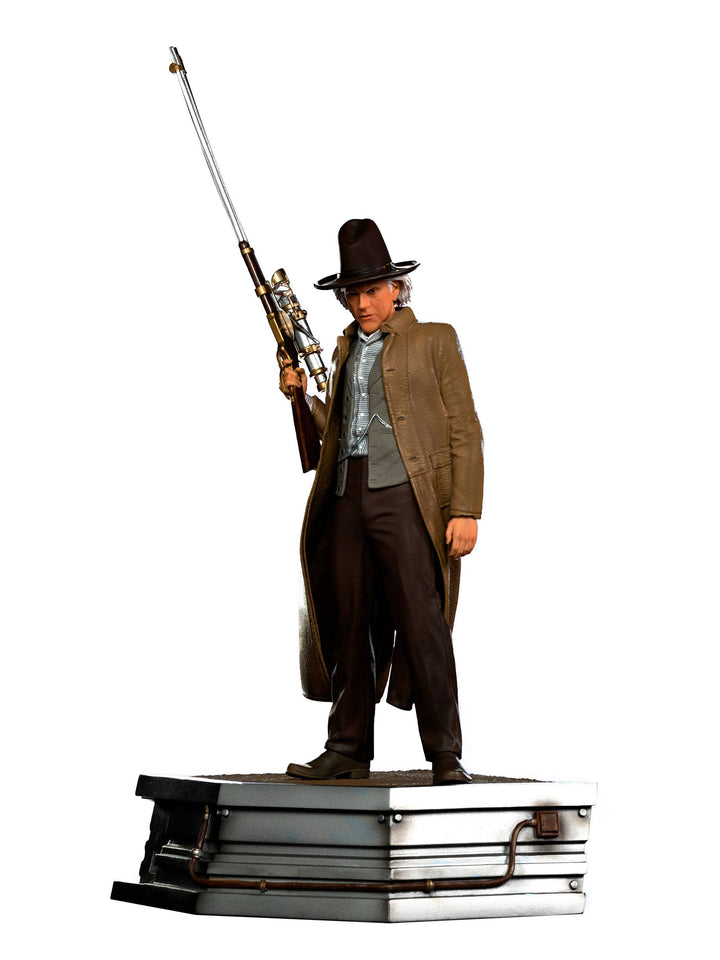 Iron Studios Back to the Future III Art Scale Statue 1-10 Doc Brown, Infinity Collectables