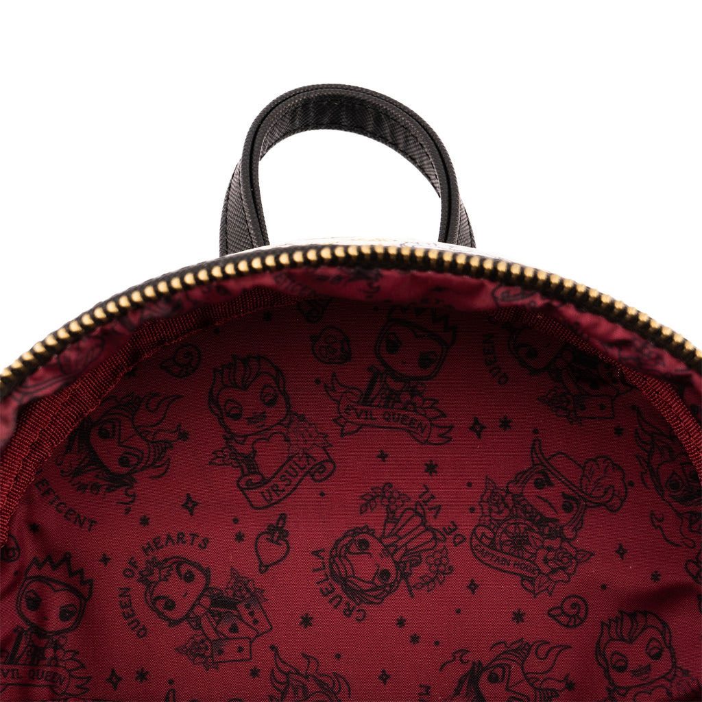 Loungefly Disney POP! Villains Tattoo AOP Backpack - Infinity Collectables