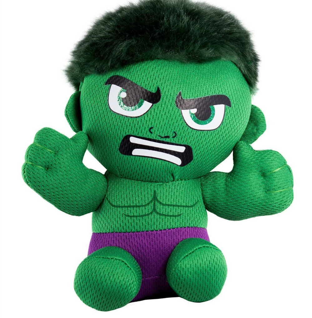 Ty Marvel Hulk Beanie Babies Plush, Infinity Collectables