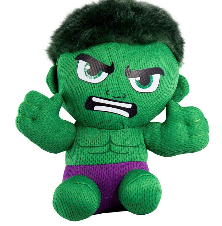 Ty Marvel Hulk Beanie Babies Plush, Infinity Collectables
