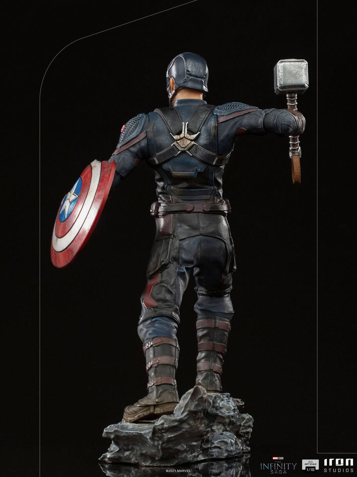 Iron Studios The Infinity Saga BDS Art Scale Statue 1/10 Captain America - Infinity Collectables