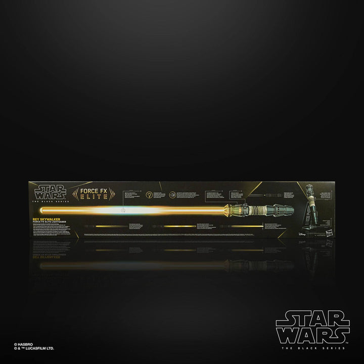 Hasbro Star Wars The Black Series Rey Skywalker Force FX Elite Lightsaber, Infinity Collectables