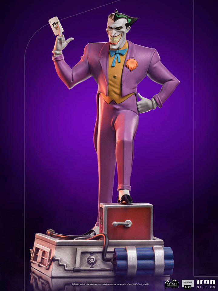 Iron Studios DC Batman The Animated Series Art Scale Statue 1-10 Joker, Infinity Collectables