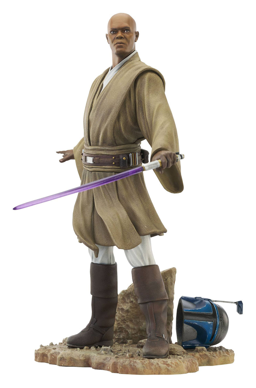 Star Wars: Attack of the Clones Premier Collection Mace Windu 28 cm - Infinity Collectables