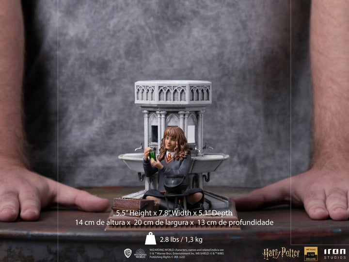 Iron Studios Harry Potter Deluxe Art Scale Statue Hermione Granger Polyjuice - Infinity Collectables