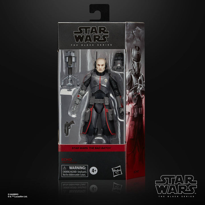Hasbro Star Wars The Black Series Echo 6 Inch Action Figure, Infinity Collectables