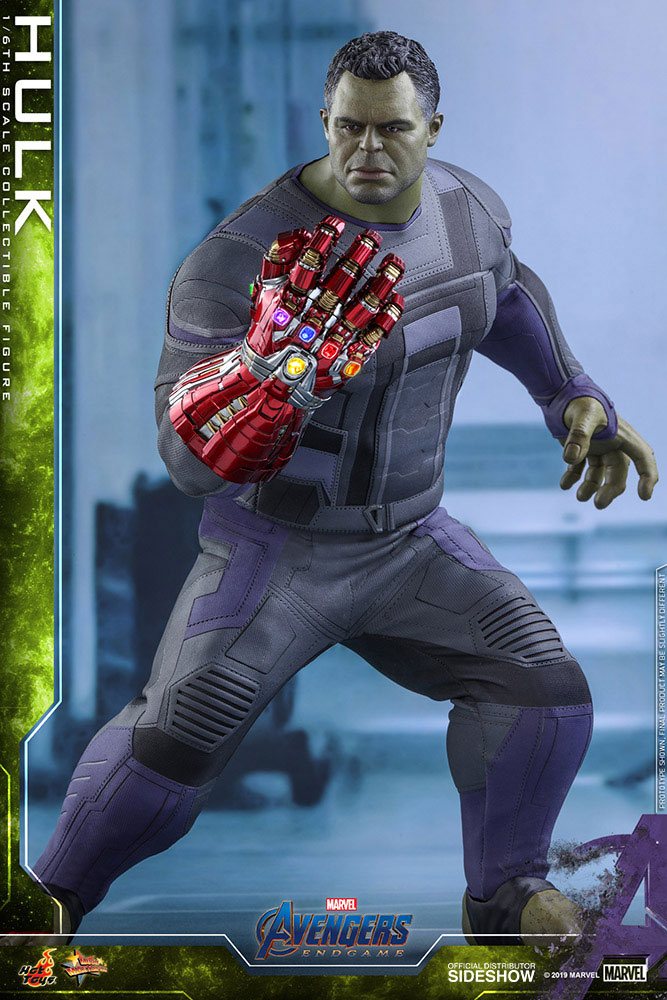 Hot Toys Avengers: Endgame Movie Masterpiece Action Figure 1/6 Scale Hulk, Infinity Collectables
