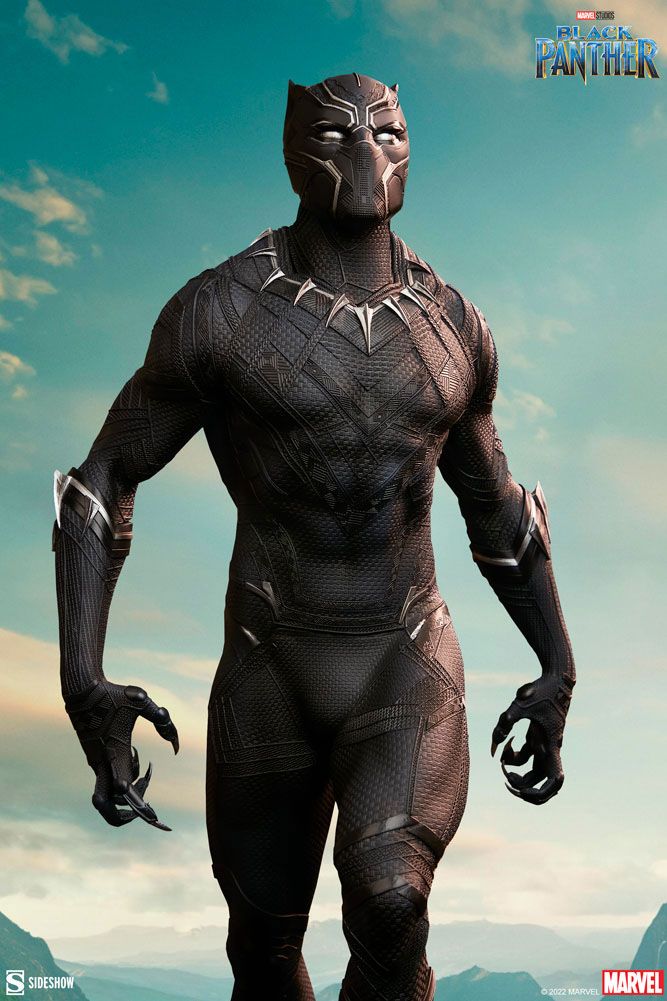 Sideshow Marvel Premium Format Statue 1/4 Scale Black Panther 67 cm, Infinity Collectables