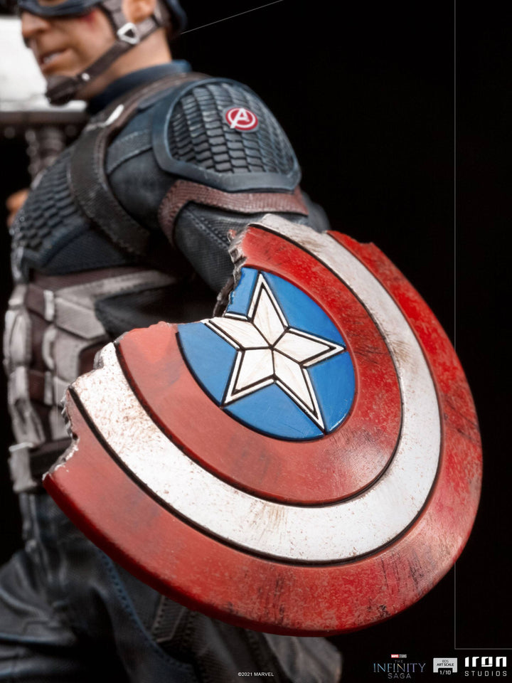 Iron Studios The Infinity Saga BDS Art Scale Statue 1/10 Captain America - Infinity Collectables