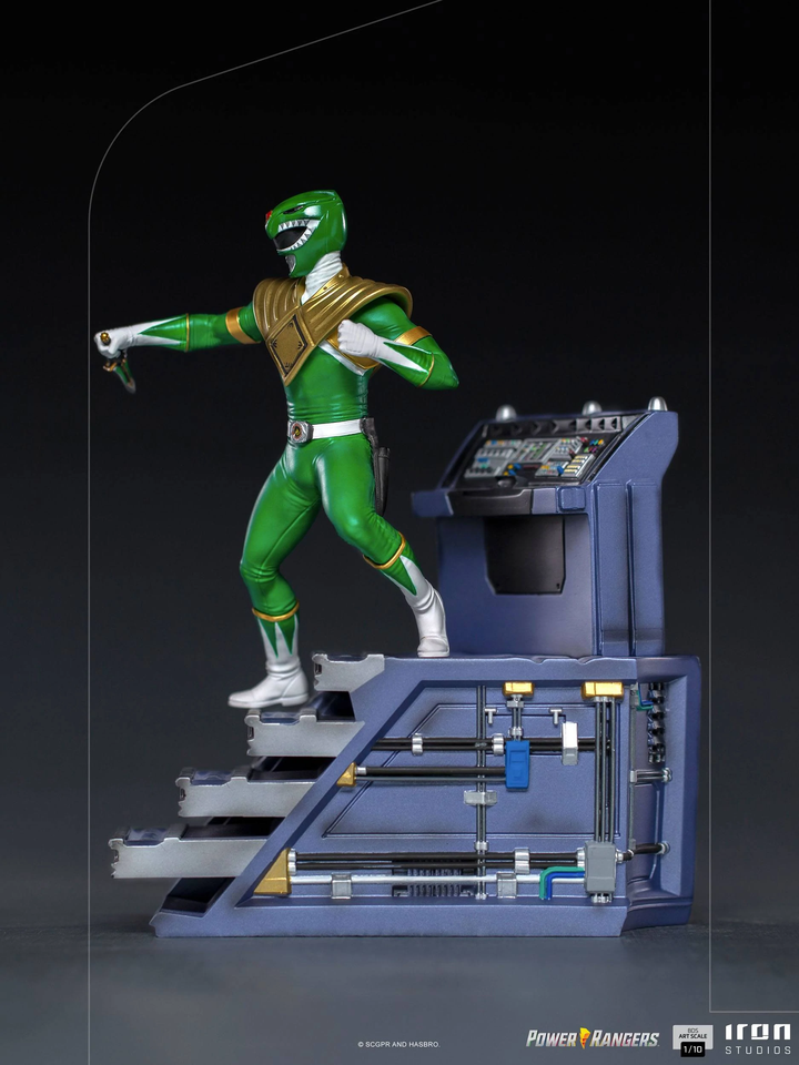 Iron Studios Power Rangers BDS Art Scale Statue 1-10 Green Ranger, Infinity Collectables