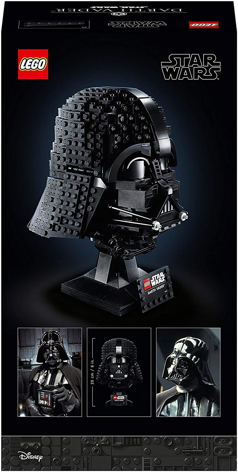 LEGO 75304 Star Wars Darth Vader Helmet Set, Infinity Collectables