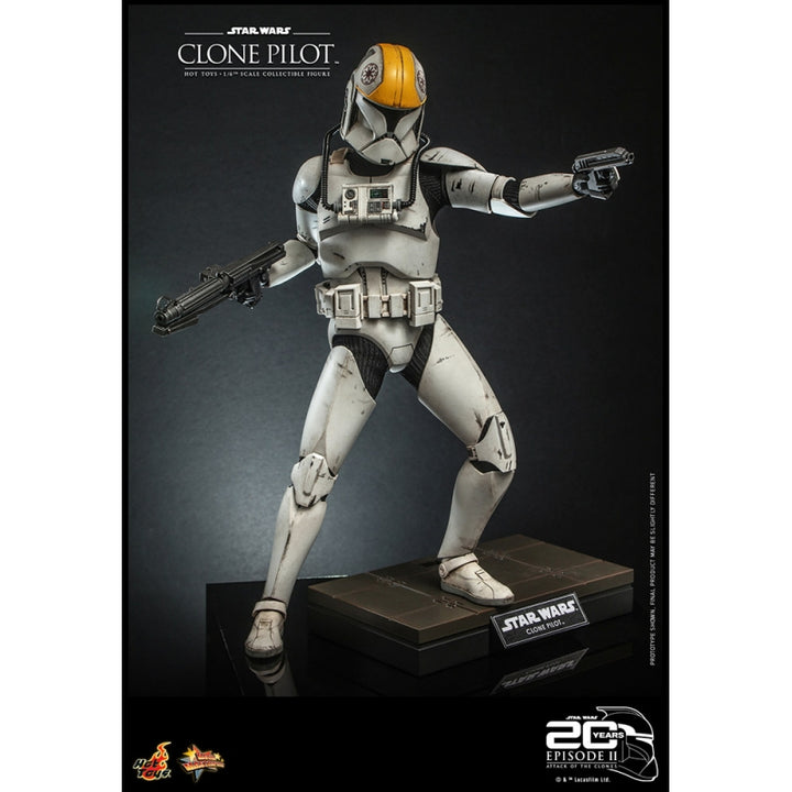 Hot Toys Star Wars Attack Of The Clones 20th Anniversary 1:6 Clone Pilot - Infinity Collectables