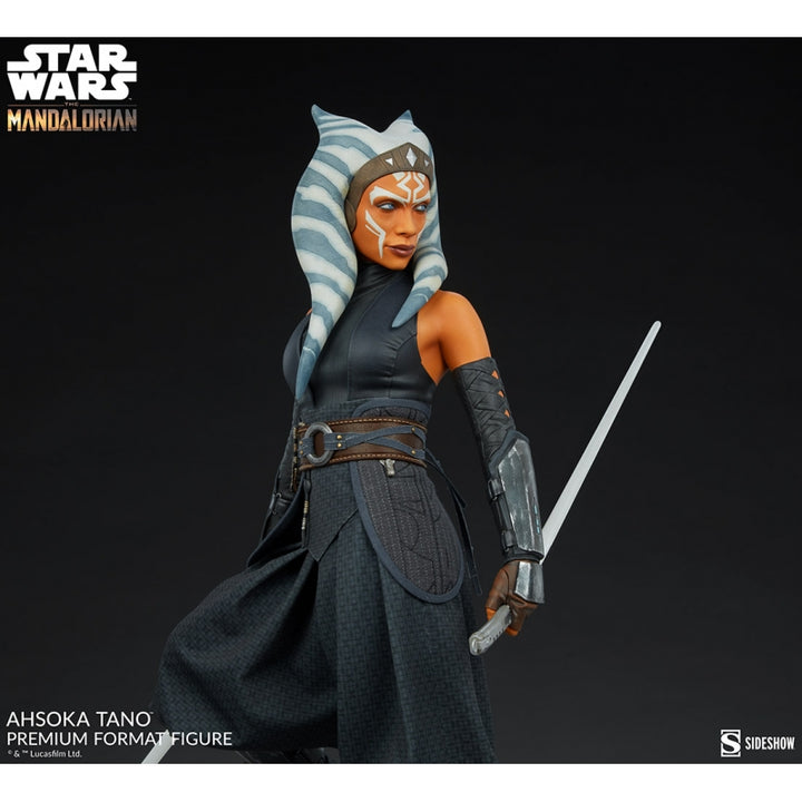 Sideshow Star Wars The Mandalorian Premium Format Figure Ahsoka Tano - Infinity Collectables